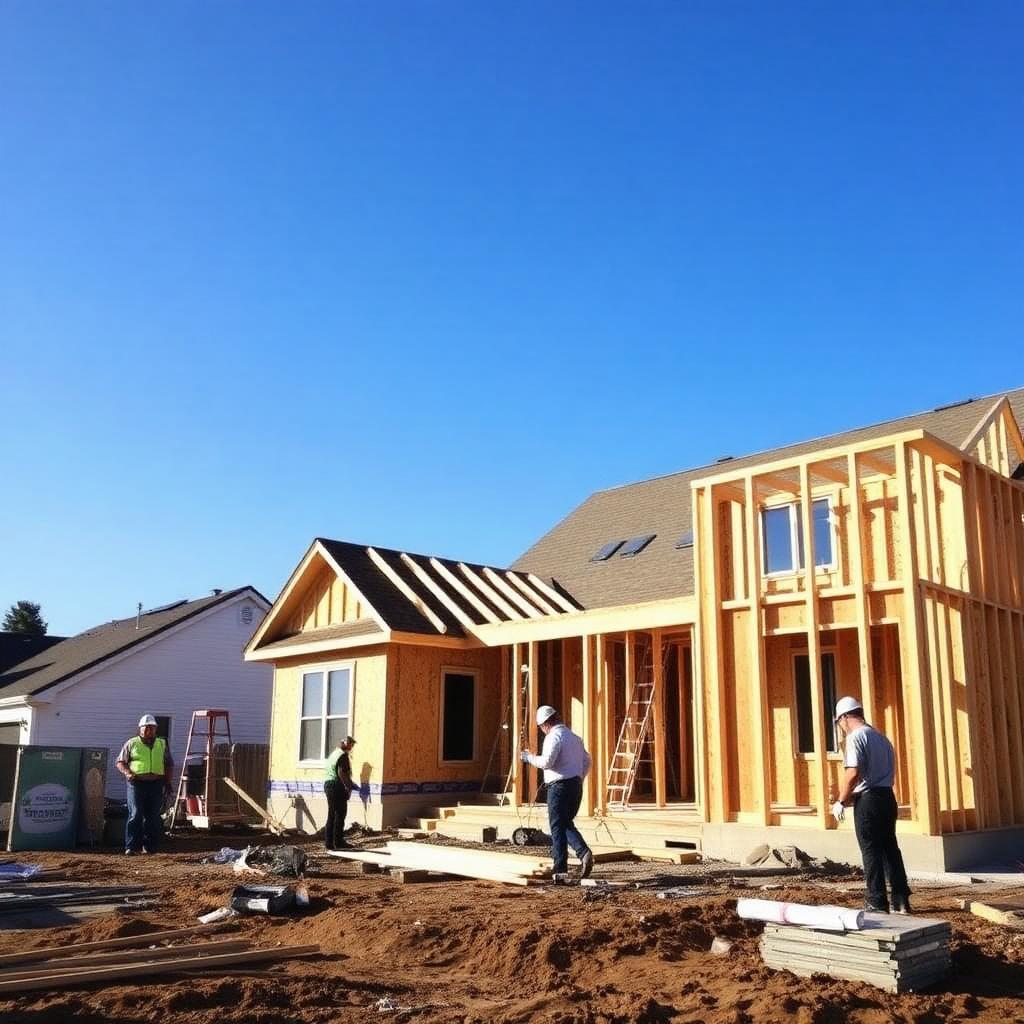 Two-story addition framing