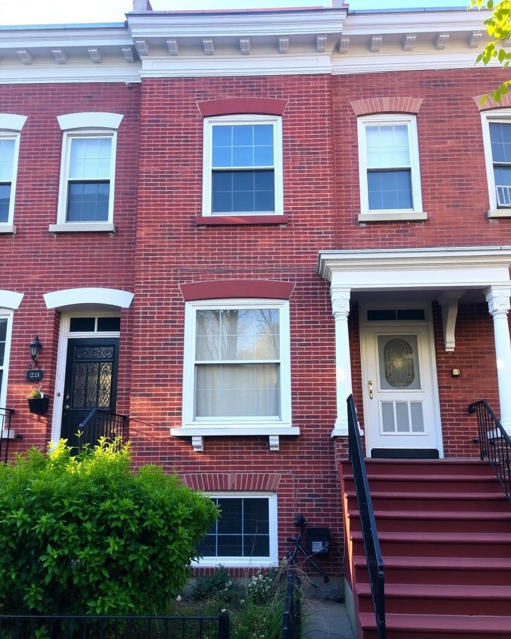 Rowhouse exterior